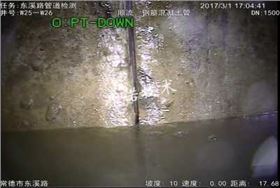 市政污水管道漏水