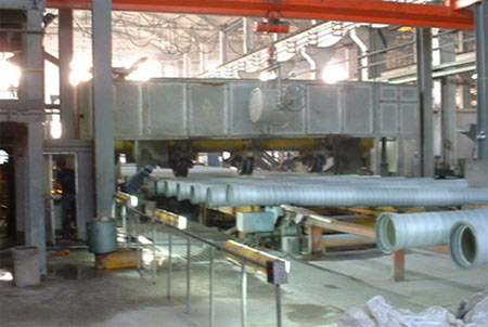 失败的水泥内衬