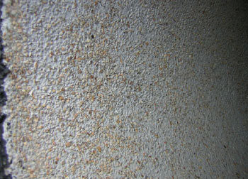 失败的水泥内衬