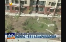 西咸新区成为全国首批海绵城市建设试点城市